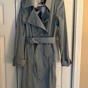 Vertigo Paris Light Bluish/Gray Trench Coat